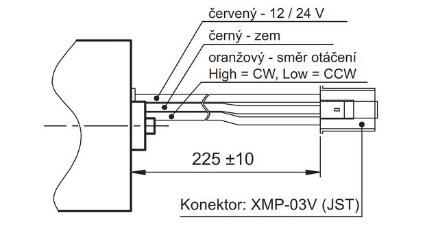 Série PG359 - zapojení